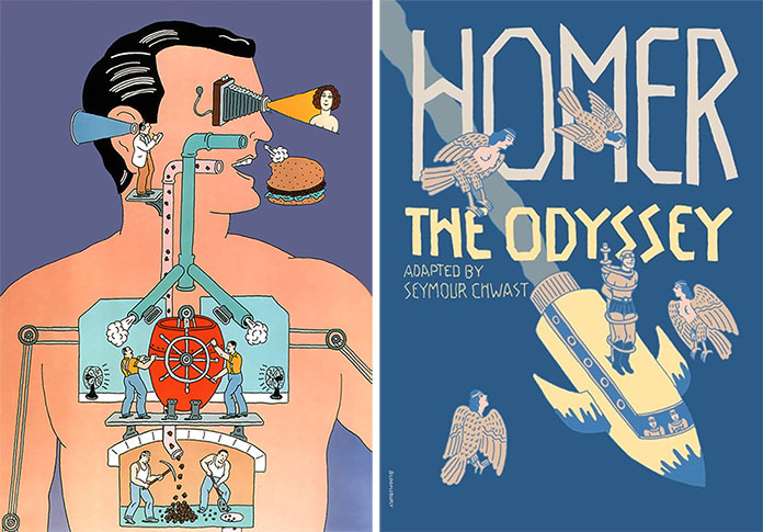 seymour-chwast-the-factory-homer-the-odyssey