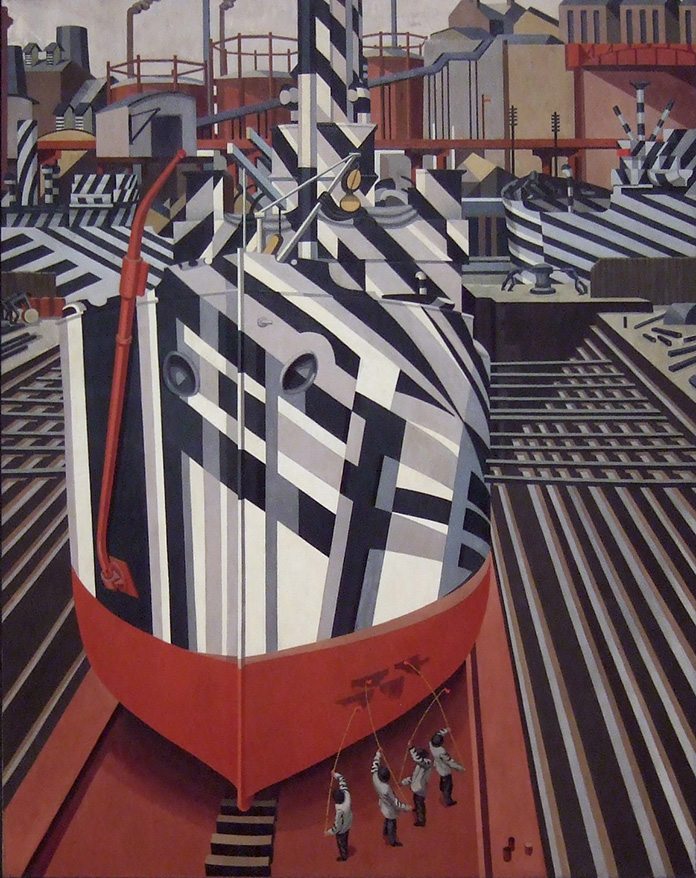 dazzle-ships_in_drydock_at_liverpool