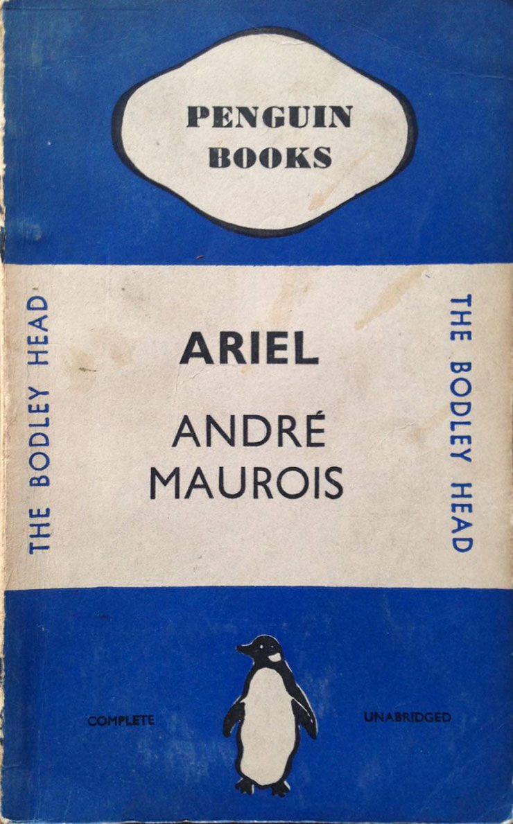 Eric-Gill-Ariel-andre-maurois-first-penguin-books