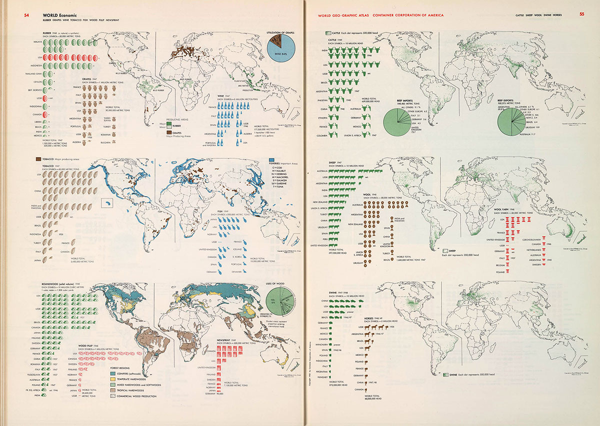 Herbert-Bayer-world-geographic-atlas-book-1953 03