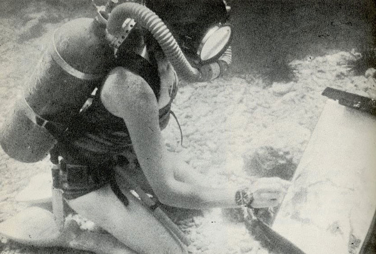 Painting Underwater – 1961