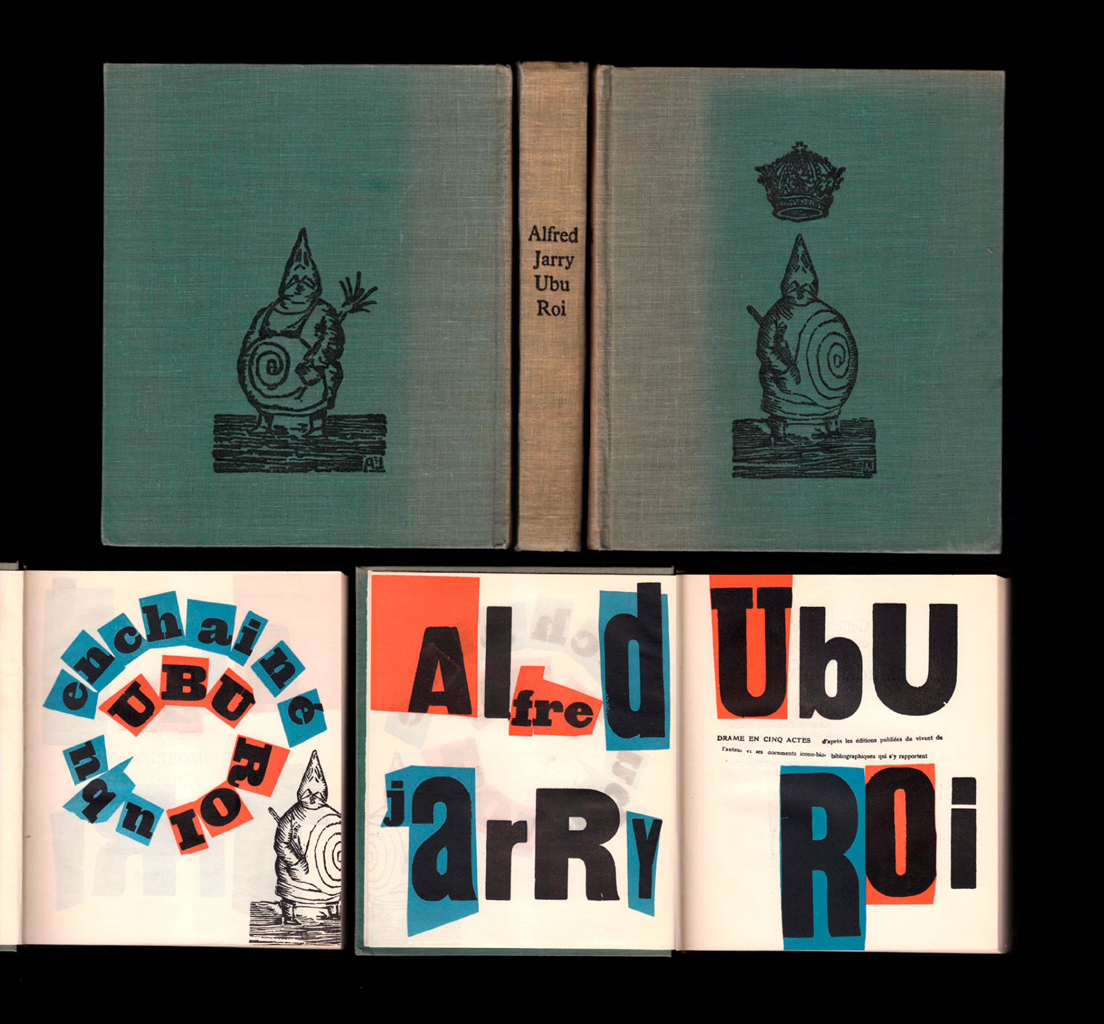 Pierre Faucheux Alfred Jarry Ubu roi 1950