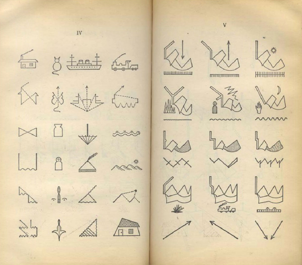 Raymond-Queneau-Narration-pictographique-batons-chiffres-et-lettres-1950