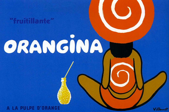 bernard-villemot-orangina-1970