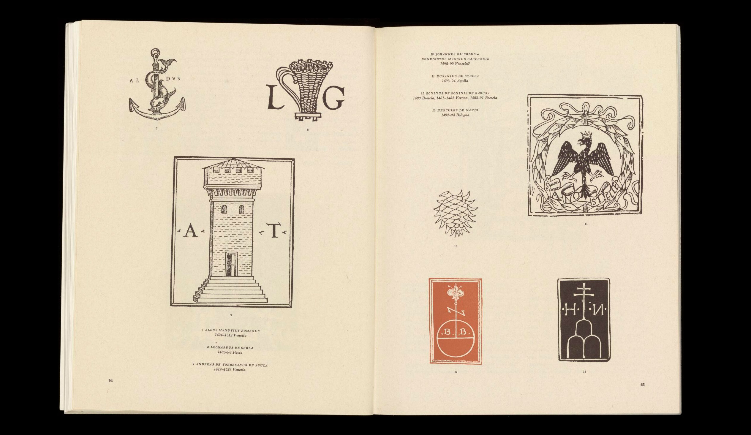 graphis-1-september-1944-Italian-printer-s-emblems-in-the-15th-and-16th-centuries-index-grafik-01