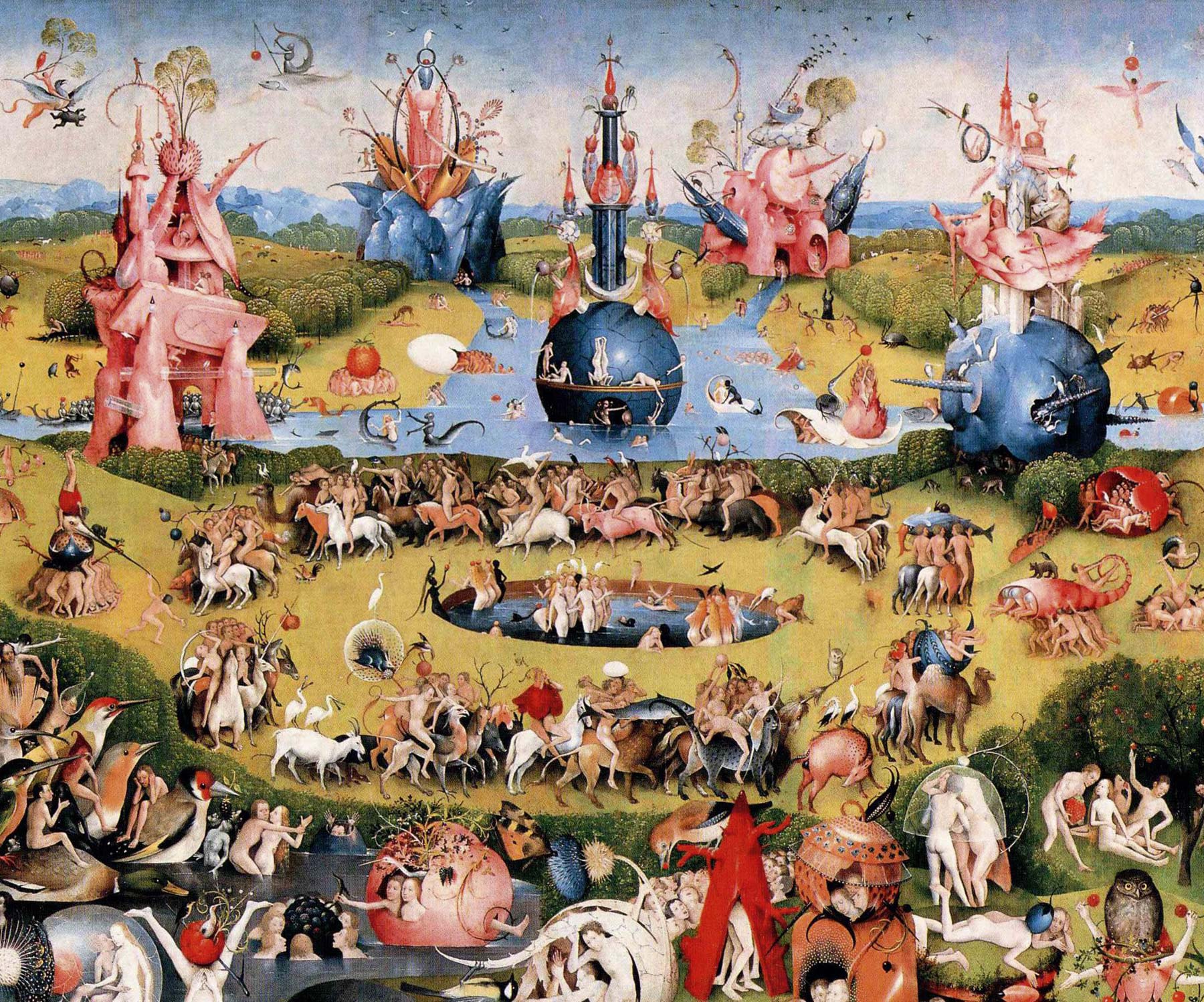 Une visite interactive du Jardin des délices de Bosch